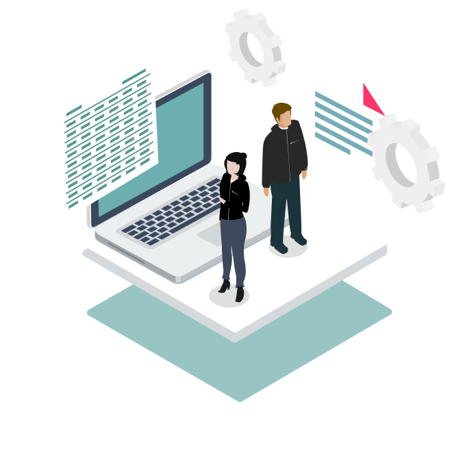 業務システム構築支援のイメージ